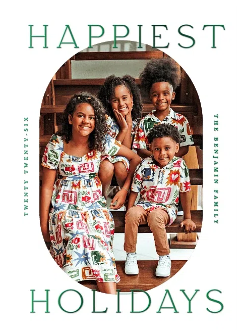 Formal Greetings Personalized Holiday Cards