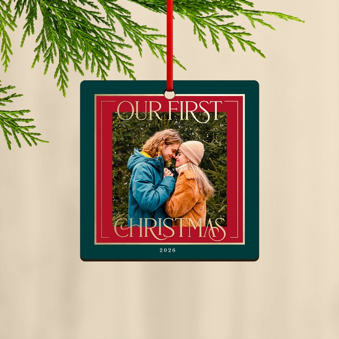 Luxe Frame Custom Ornaments