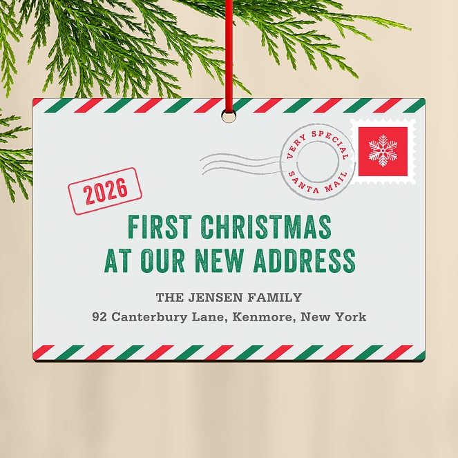 Vintage Postcard Custom Ornaments