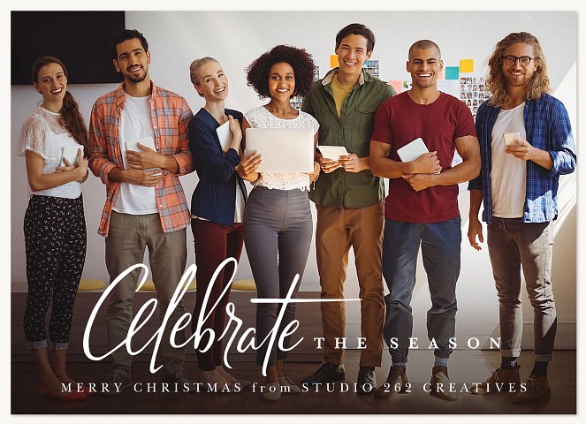 Season to Celebrate Business Holiday Cards