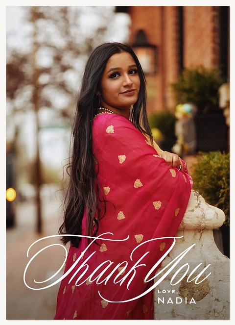 Refined Thank You Thank You Cards 