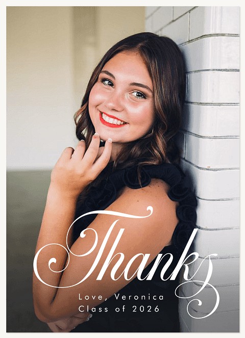 Sweet Flourishes Thank You Cards 