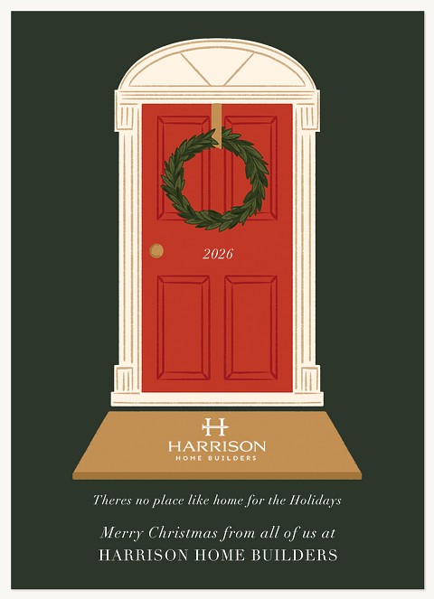 Holiday Welcome Business Holiday Cards