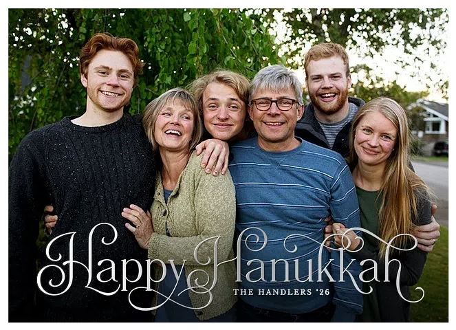 Hanukkah Flourishes Hanukkah Cards