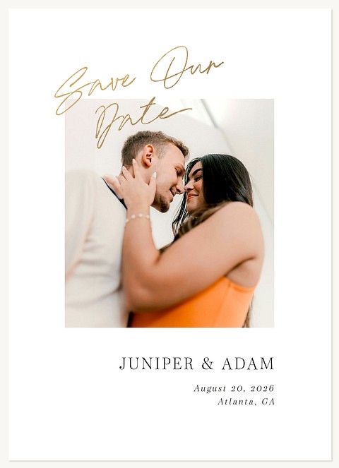 Unforgettable Save the Date Cards