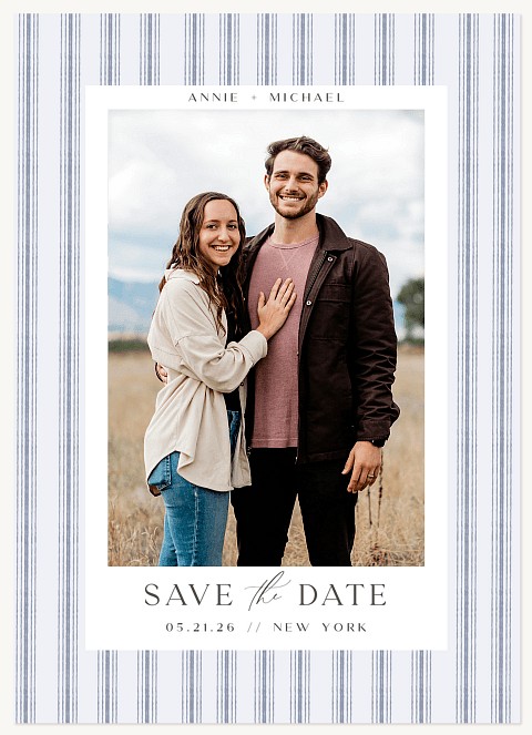 Love in Lines Save the Date Cards
