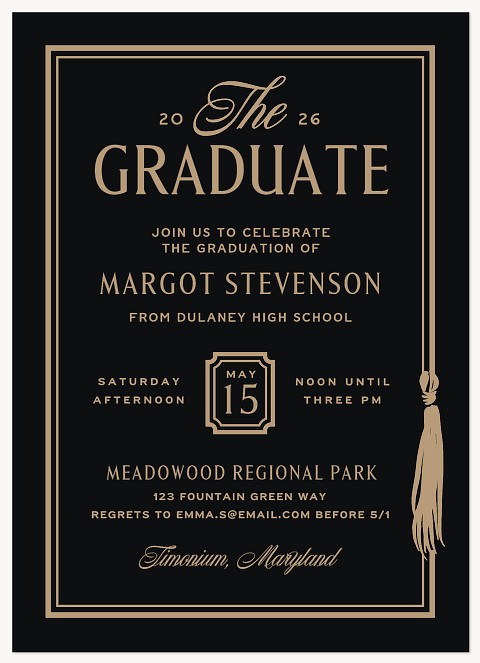 Graduate Gala Graduation Cards