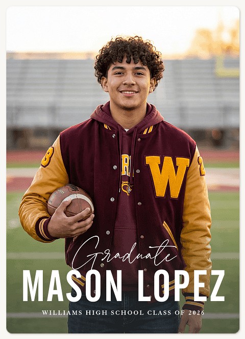 Standout Name Graduation Cards