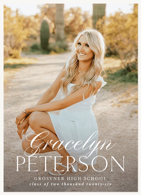 Fanciful Name Graduation Cards