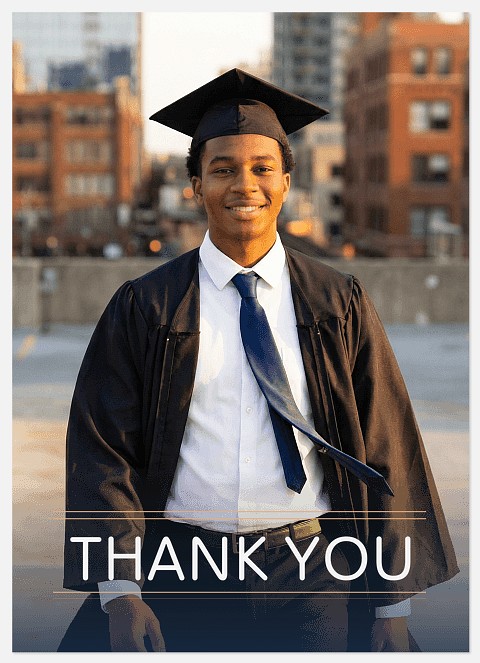 Borderline Thank You Cards 