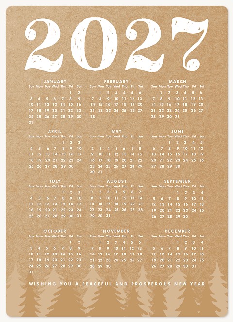 A Krafted Year Holiday & Christmas Magnet Cards