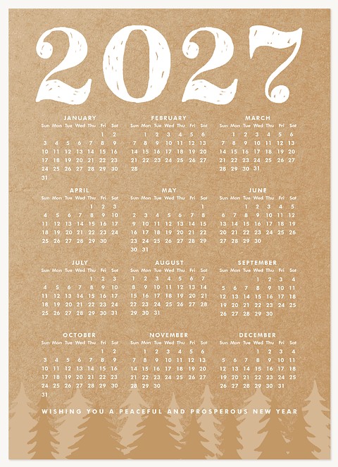 A Krafted Year Business Holiday Cards