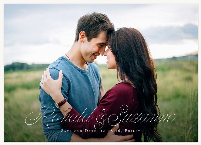 A Lil Romance Save the Date Cards
