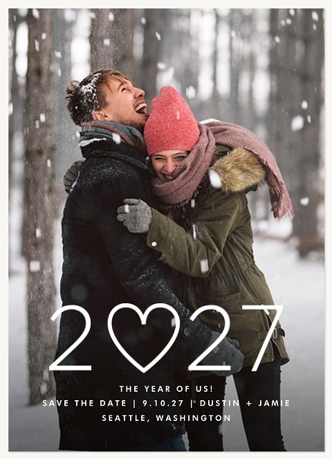New Year Love New Year's Cards