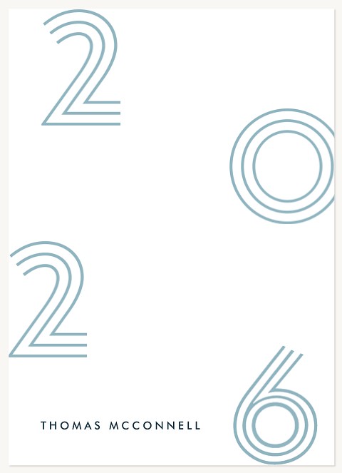 Inline Year Graduation Thank You Cards