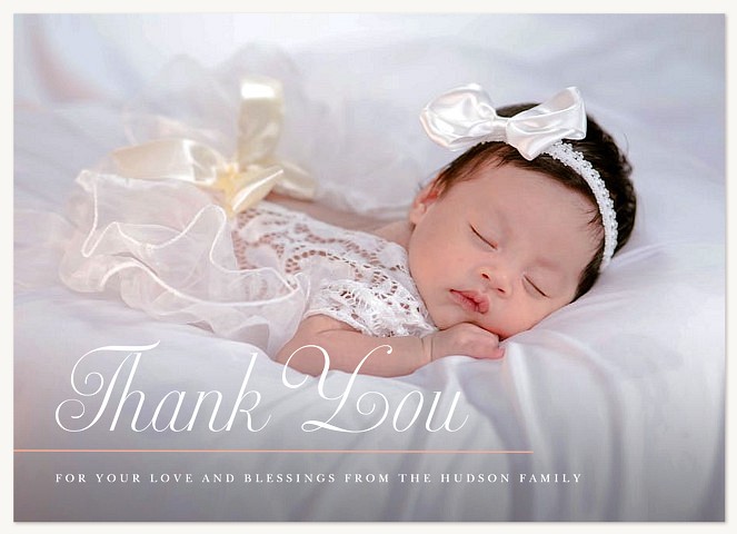 Classic Edge Thank You Cards 