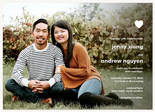So In Love Wedding Invitations