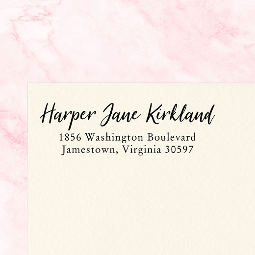Stylish Script | Custom Rubber Stamps