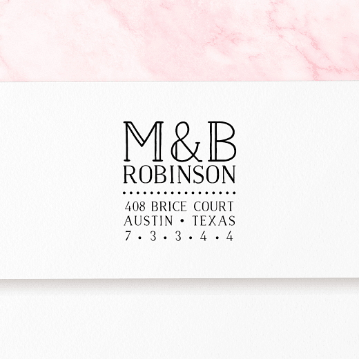 Sketched Letters | Custom Rubber Stamps