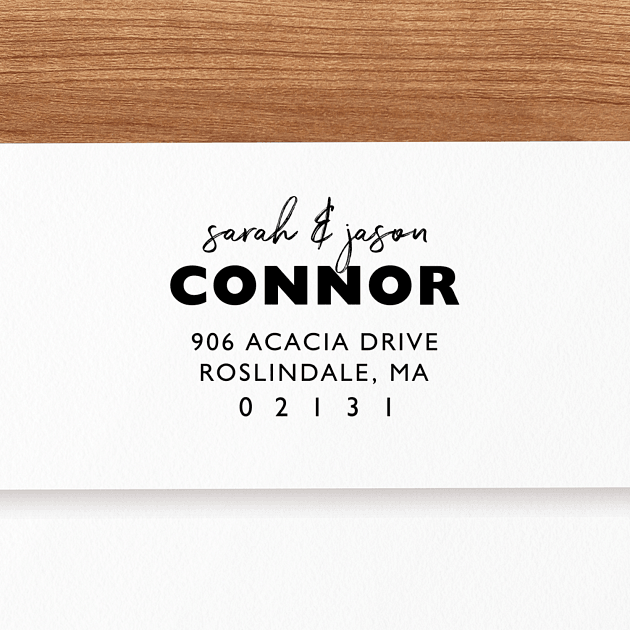 Boldly Modern | Custom Rubber Stamps