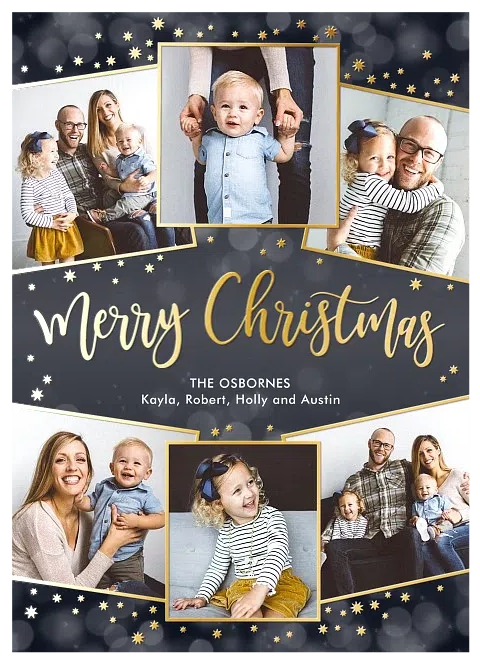 Starlit Spectacular Christmas Cards
