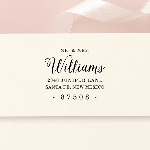 Refined Elegance | Custom Rubber Stamps