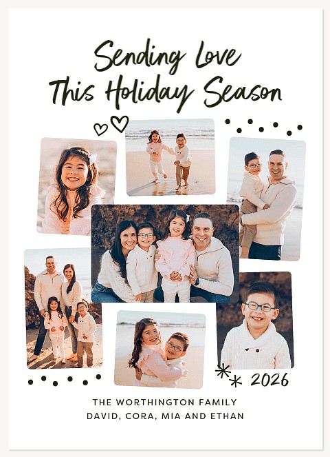 Sweetly Sent Personalized Holiday Cards