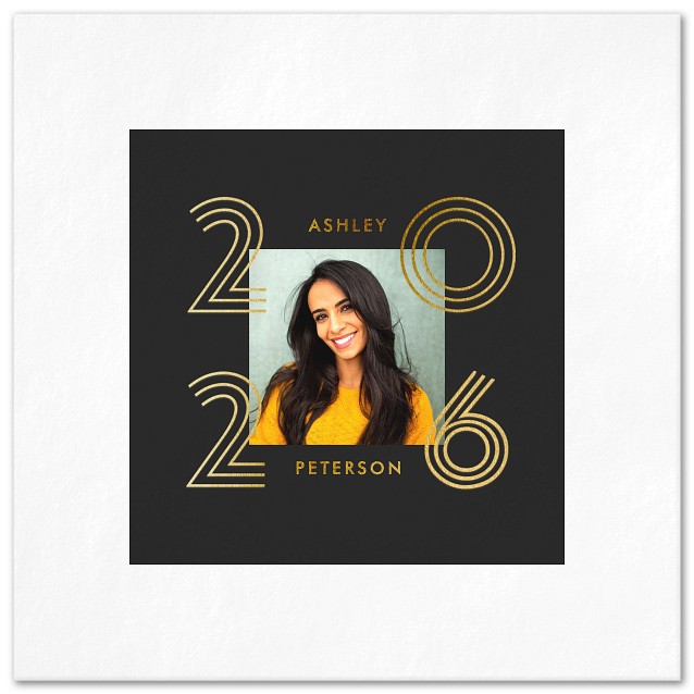 Inline Year Custom Napkins