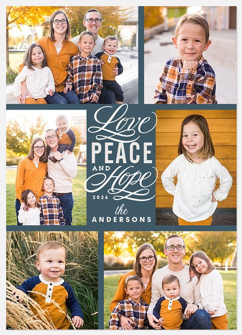 Peaceful Gallery Holiday Photo Cards