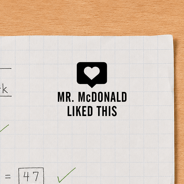 Liked This | Custom Rubber Stamps