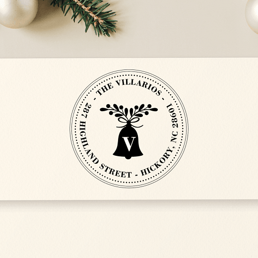 Jingle All The Way | Custom Rubber Stamps