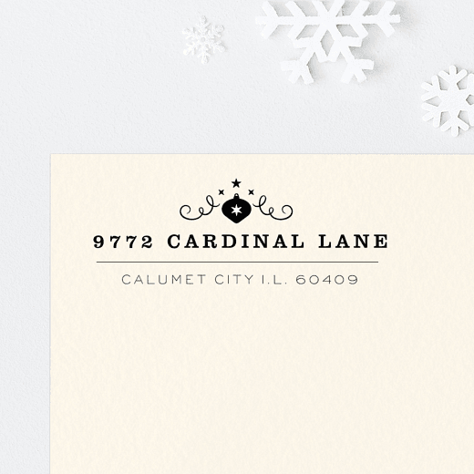 Sending Cheer | Custom Rubber Stamps