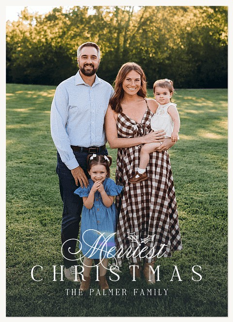 Everlasting Personalized Holiday Cards