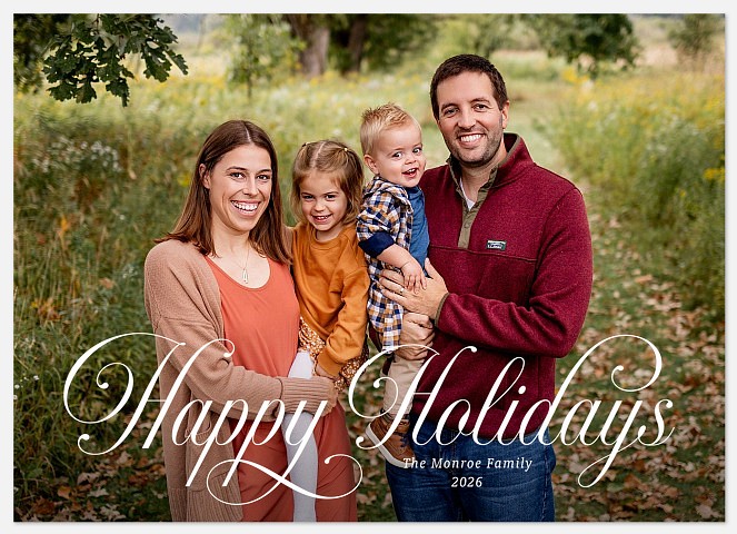 Jubilee Holiday Photo Cards