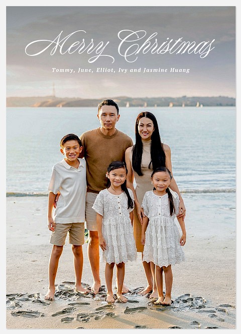 Traditional Holiday Photo Cards