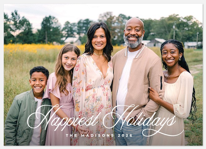 Quintessential Holiday Photo Cards
