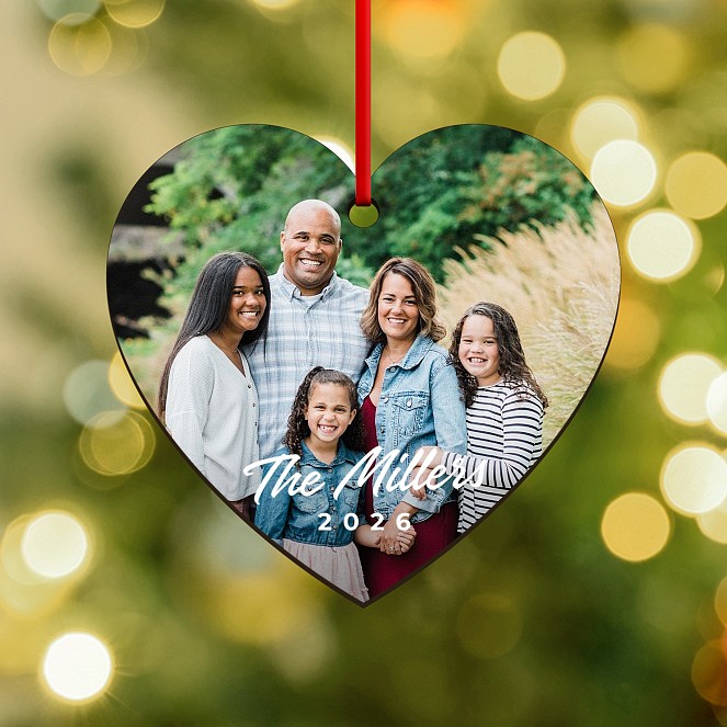 Love Always Personalized Ornaments