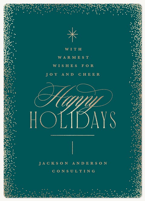 Star Topper Holiday & Christmas Magnet Cards