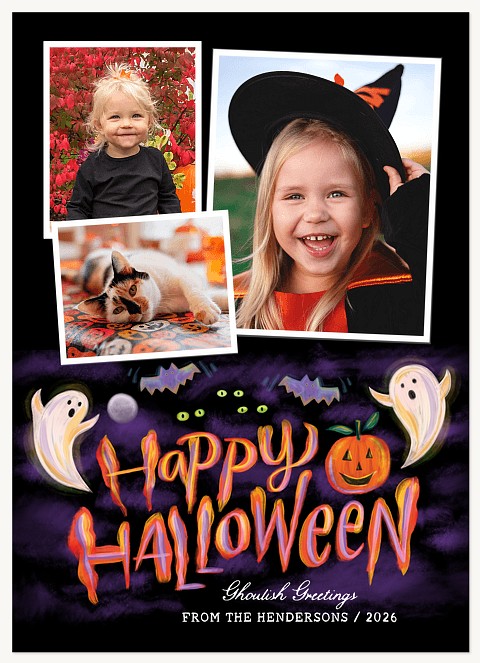 Ghoulish Greetings Halloween Cards