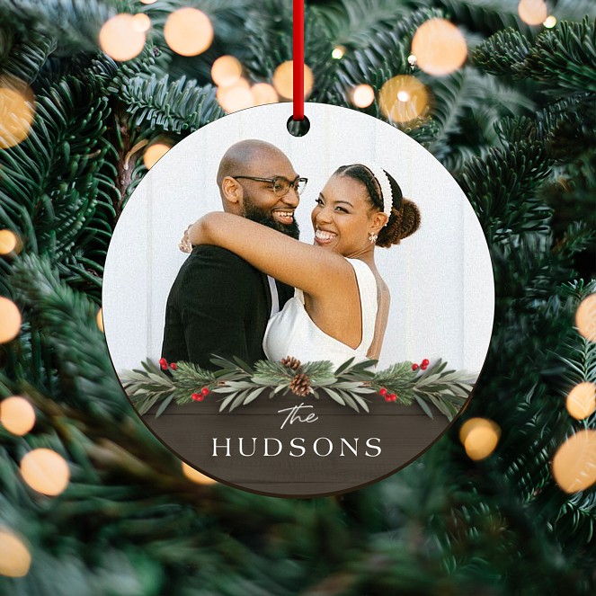 Evergreen Keepsake Custom Ornaments