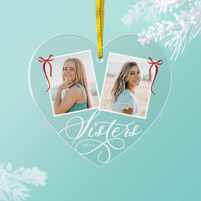 Signature Sisters Personalized Ornaments