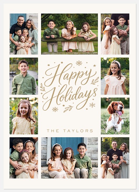 Gathered Cheer Holiday Photo Cards