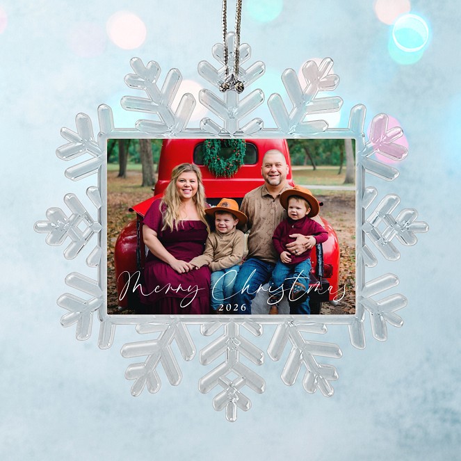 Brilliant Window Personalized Ornaments