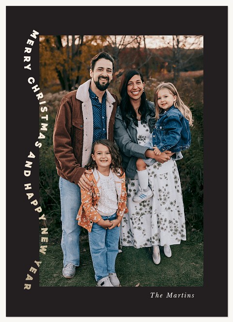 New Wave Personalized Holiday Cards