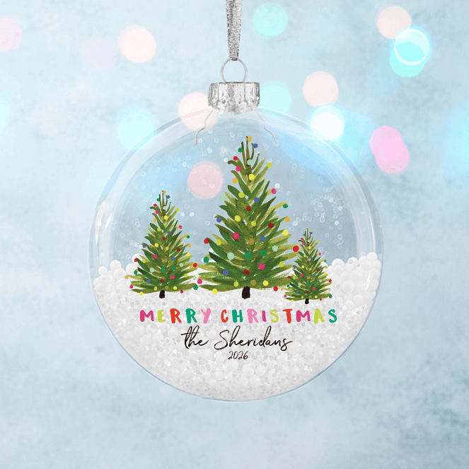 Cheerful Christmas Personalized Ornaments
