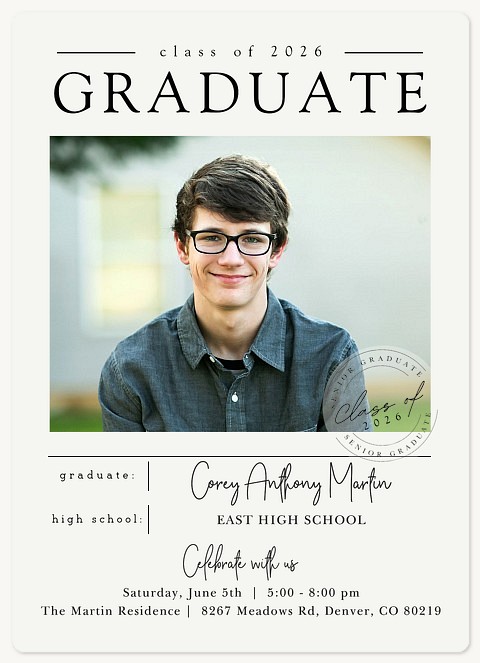 Good Form Graduation Cards