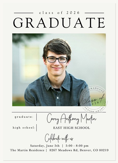 Good Form Graduation Cards