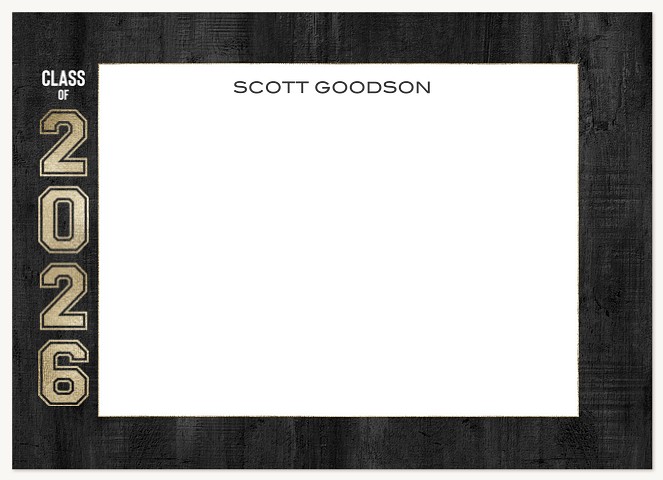 Golden Stack Thank You Cards 
