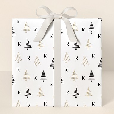 Holiday Trees Wrapping Paper
