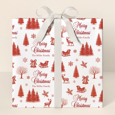 Holiday Classics Wrapping Paper
